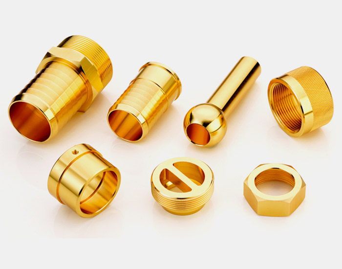 Precision Brass CNC Turned Components