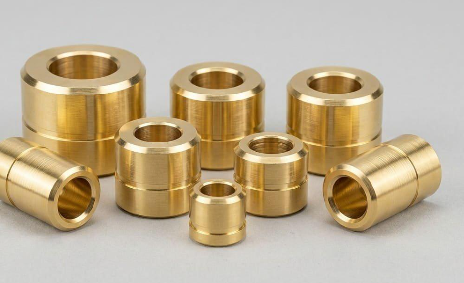 Precision brass bushes manufactured for industrial applications