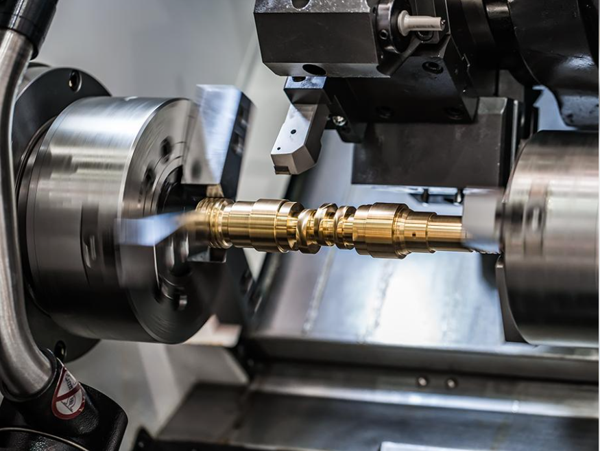 Custom brass component